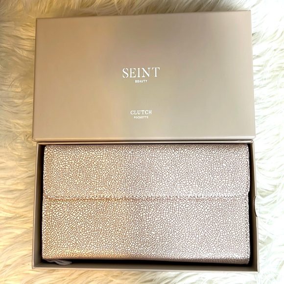 Clutch Mosaic Ivory, NIB